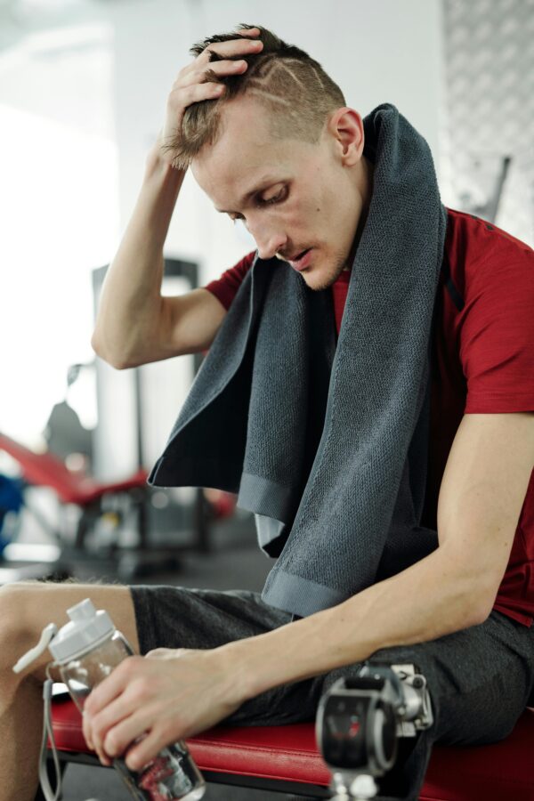 Sport Towel, Gym Towel Grey