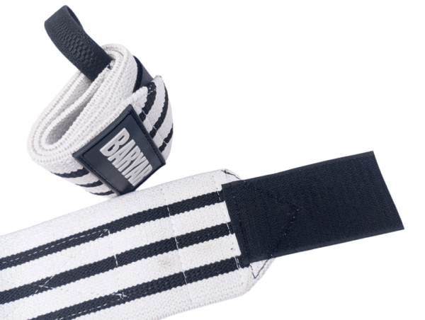 Wrist Wraps White-Black - Image 5