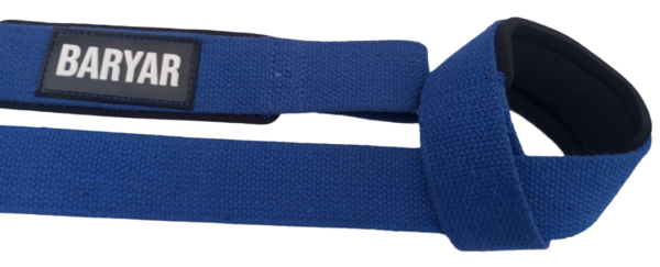 Weight Lifting Straps Blue - Image 5