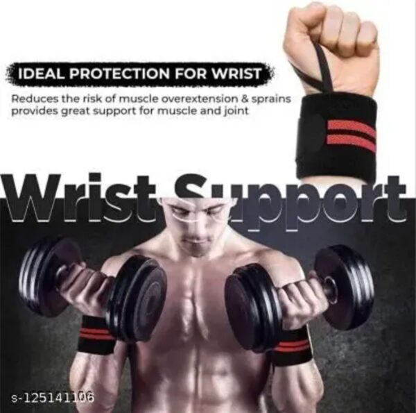 Wrist Wraps Black-Red - Image 8